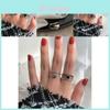 Unique 925 Sterling Silver Heart Shaped Ring For Women Retro Inspired Fashion Statement