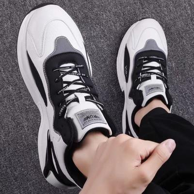Trendige Schuhe Sommer atmungsaktiv weichsohlig lässig Herrenschuhe Mode mit Plateau Sportschuhe Herrenschuhe
