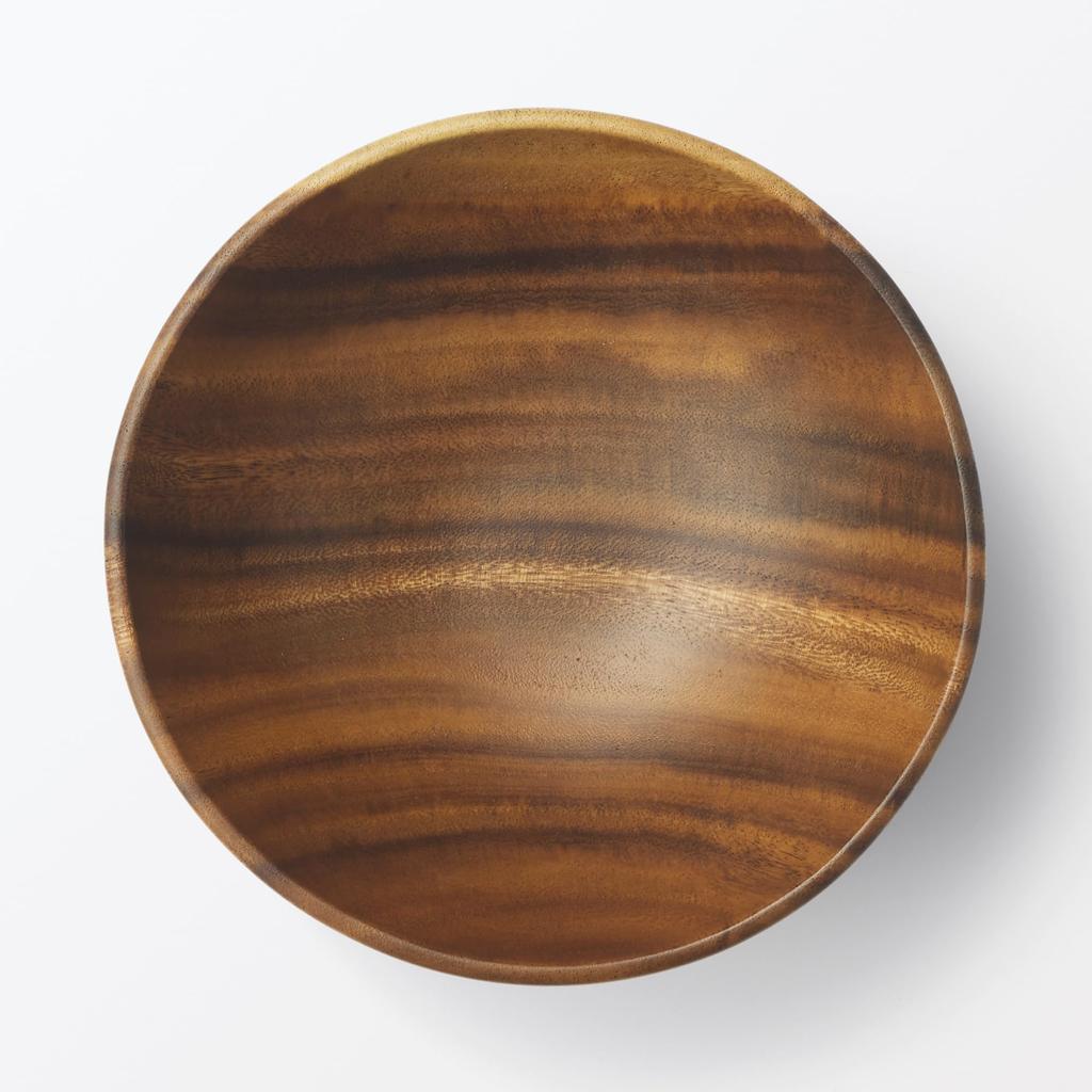 MUJI Acacia 20cm Diameter X 8cm 84956928 Bowl, Approx. Height,