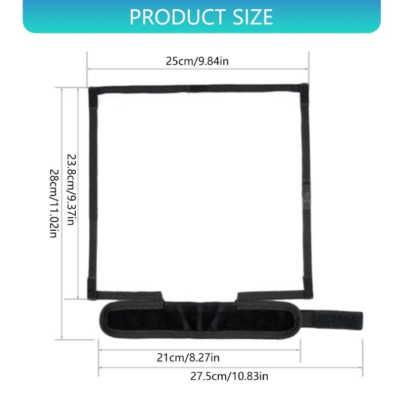 Portable Bounce Reflector With Rotatable Flash Bounce Panel For DSLR Flash Diffuser Light Optimization