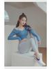 2022 Herbst/Winter Damen Langarm Fitness Yoga Tops - Koreanischer Stil, trendige T-Shirts