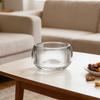 High-end Household Living Room Thickened Glass Cups Elegant Small Tea Cup Classic Chinese Style Tea Cup Suitable for Gift Giving