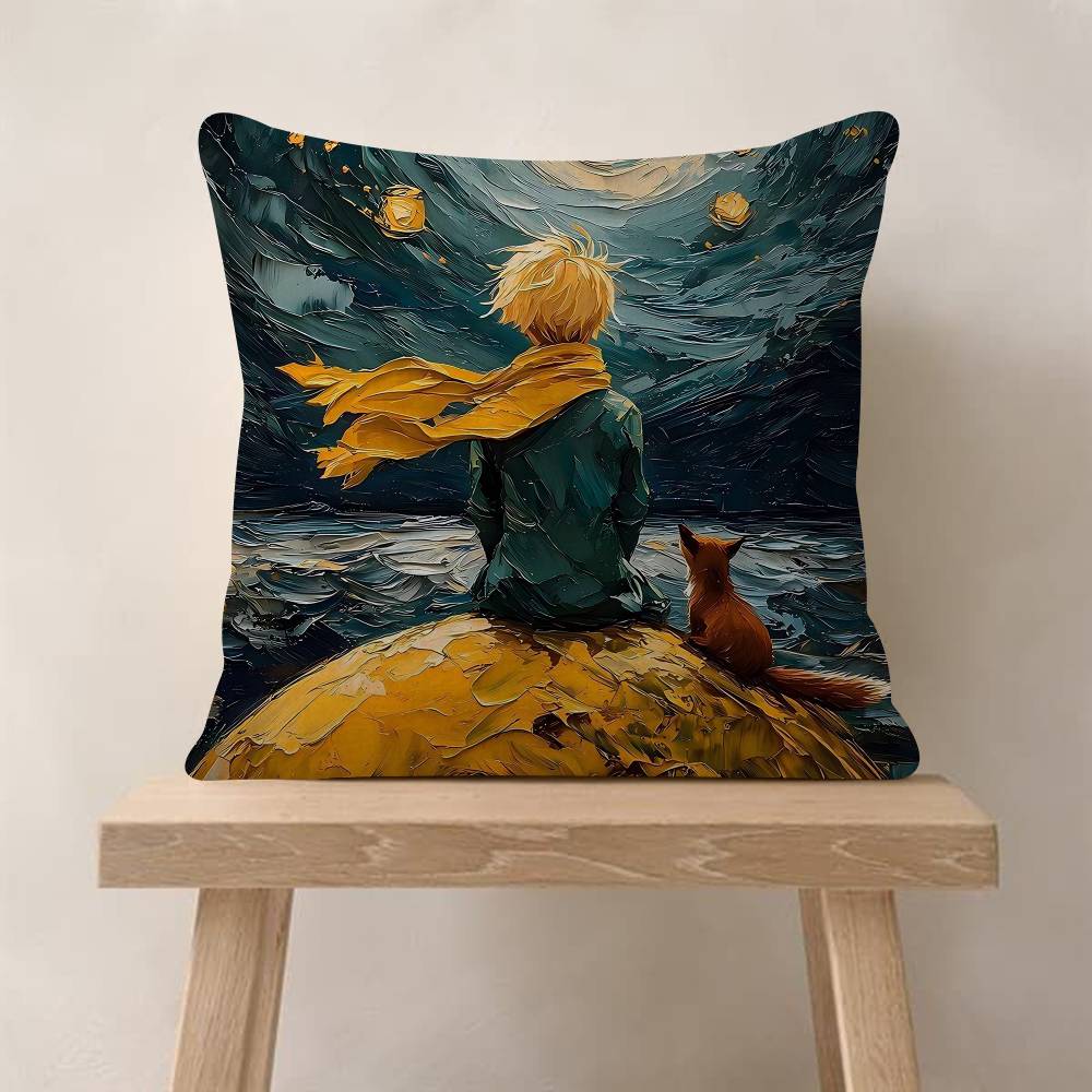 Der kleine Prinz Fuchs Anime Kissen Geschenke Heim Büro Einrichtung Schlafzimmer Sofa Auto Kissenbezug Hülle xcm