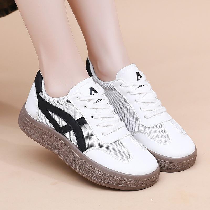 Shoes women's soft sole non-slip breathable light lazy shoes fashion casual mesh comfortable one pedal