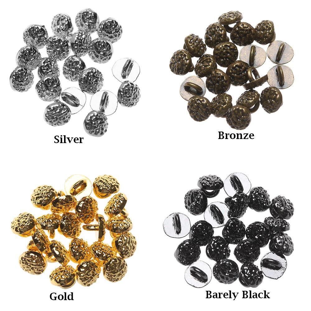 Decoration Dollhoues Miniature Clothing Sewing Buckle DIY Doll Clothes Mini Buttons Metal Buckles