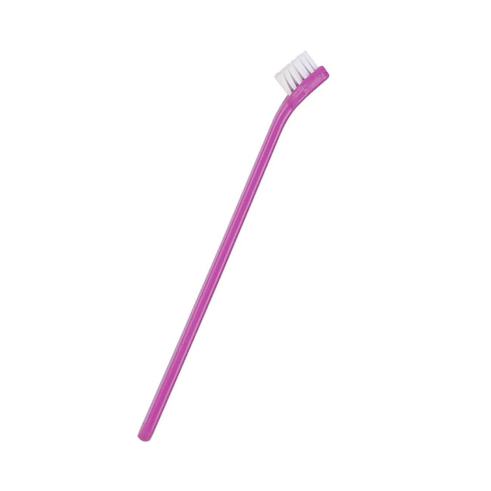 Pet Cat Dog Toothbrush Cleaning Brush for Teeth Cleaning Bad Breath Teeth Care Tool Tongue Cleaning Pet Accessories фиолетовый