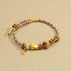 Handmade Zodiac Horse Red String Bracelet - Ethnic Style New Year Gift