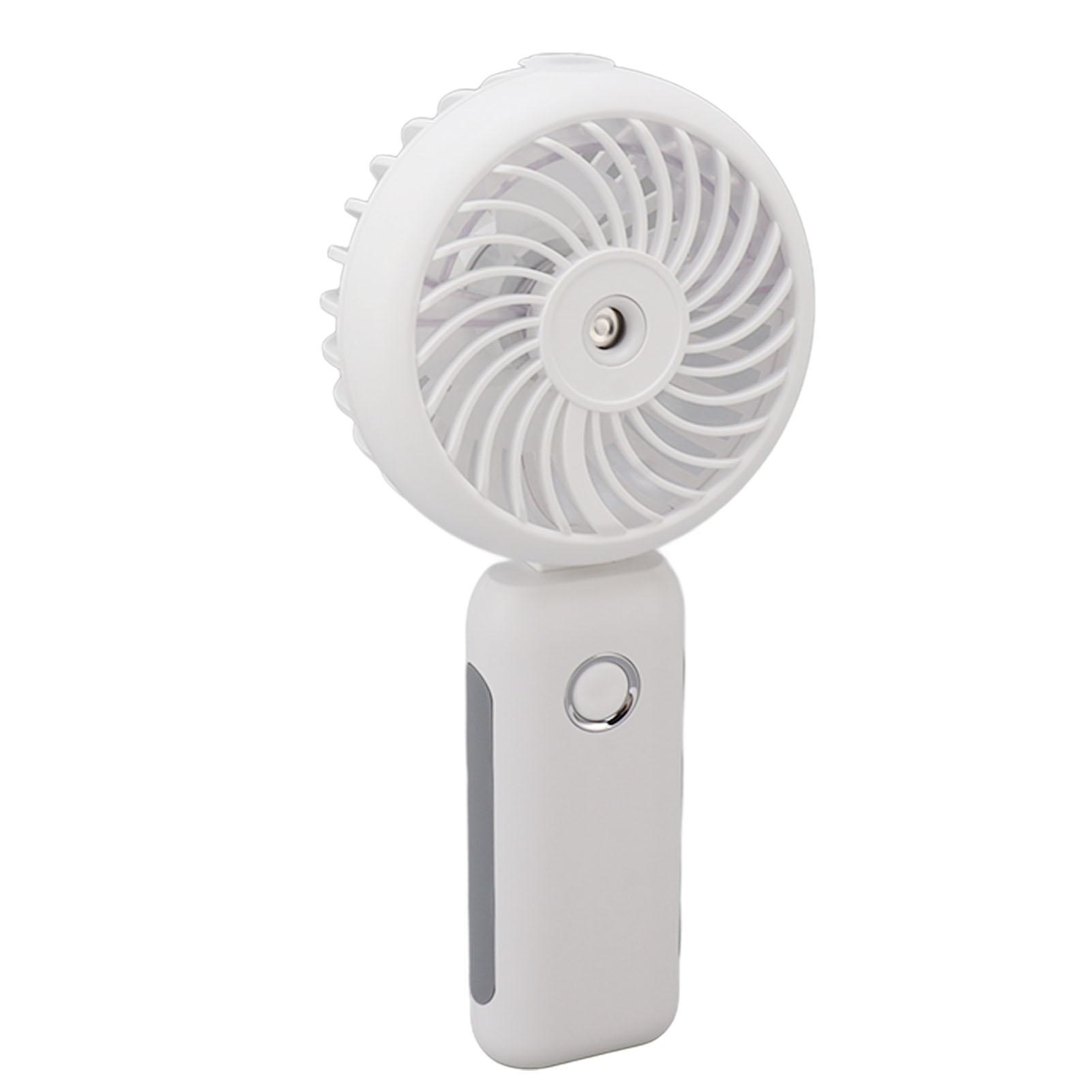 Portable Handheld Misting Fan Personal Mist Fan Spray Water Mist Fan Foldable Mini Cooling Fans 4000mAh Battery 3 Speed