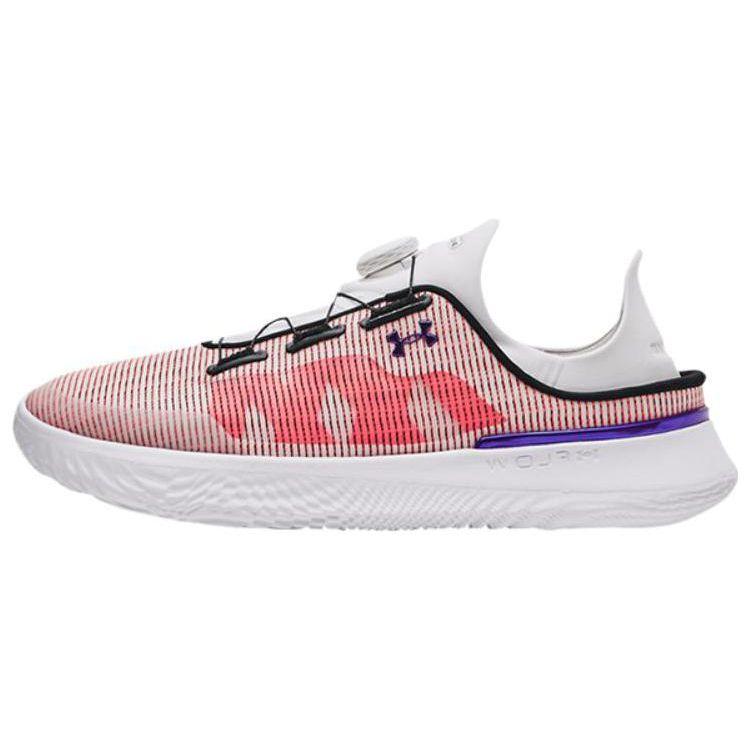 Under Armour Slipspeed Trainer Cool Cushioning Low Top Running Shoes Women Sneaker Pink 3027812-103