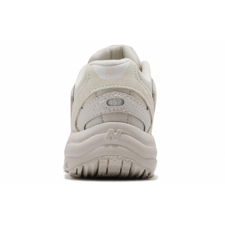 Nuevo New Balance NB 452 Zapatillas Bajas Gruesas Acolchadas Antideslizantes para Mujer Greige