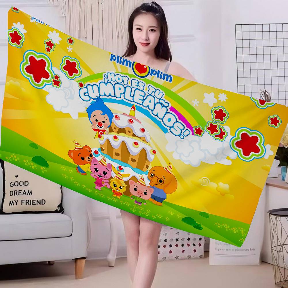 P-Plim P-Plim Beach Towel Colorful Bath Towels for Girl Microfiber Quick Dry Custom Sand Free Beach Yoga Spa Gym Pool