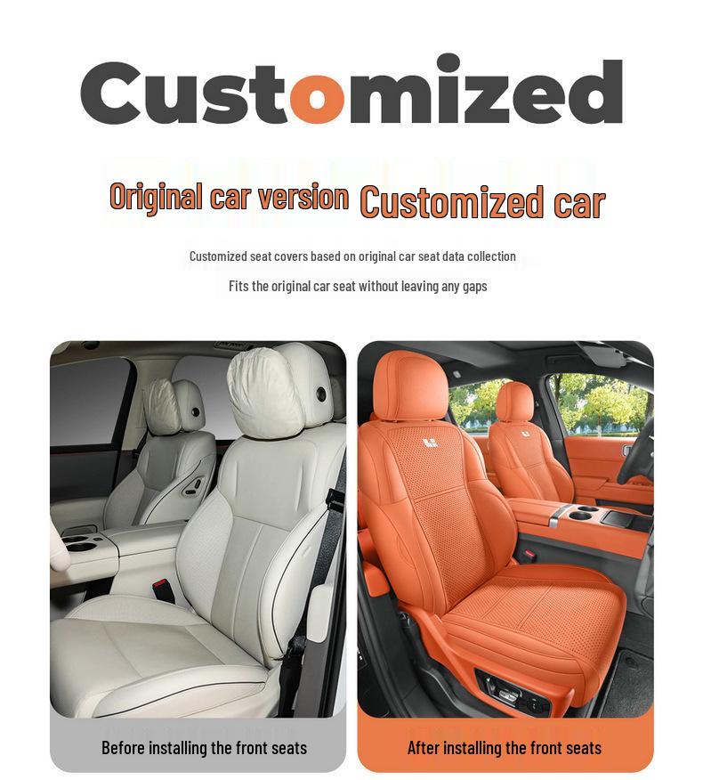 Ideal i8 Suede Saddle Pad: Breathable, Vehicle-Specific, Fully Enclosed, Six-Seater Car Seat Cushion