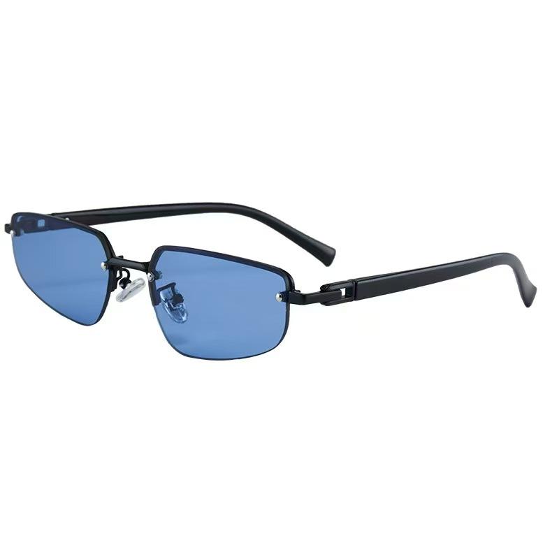 

Fashion Trendy Sunglasses ladies Semi-rimless UV400 Protection ladies s Sun Glasses Outdoor Activity Men Sun Glass