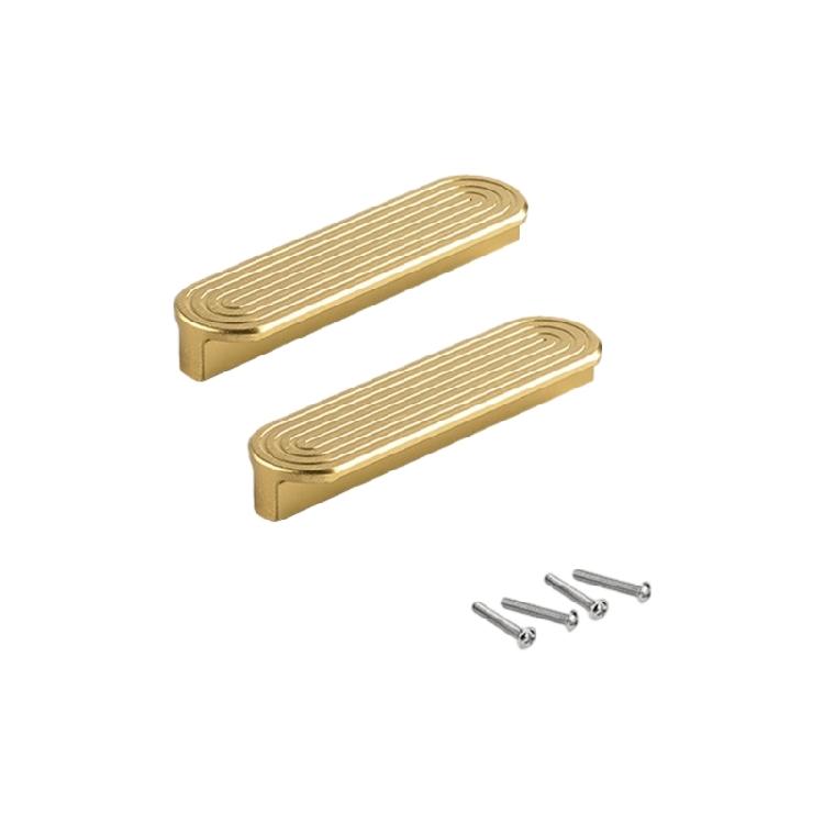 Strong Aluminum Pull Handles Simple Styles Design Cupboard Handle for Drawers & Cabinets No Tool Required for Installation