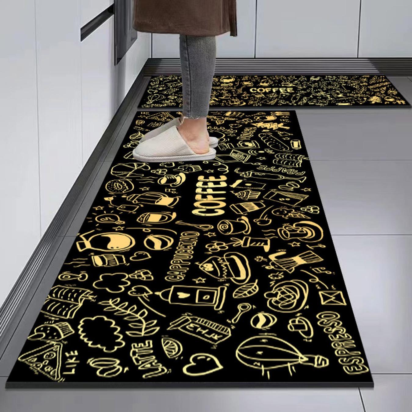 

Модный простой кухонный коврик в скандинавском стиле, ковер для дома, современный домашний декор 40cm*60cm+40cm*120cm