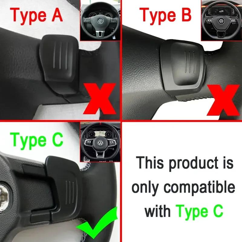 Levette del cambio al volante per auto per Volkswagen VW GOLF GTI R GTD GTE MK7 7 POLO GTI Scirocco Tiguan Rline PASSAT T-ROC