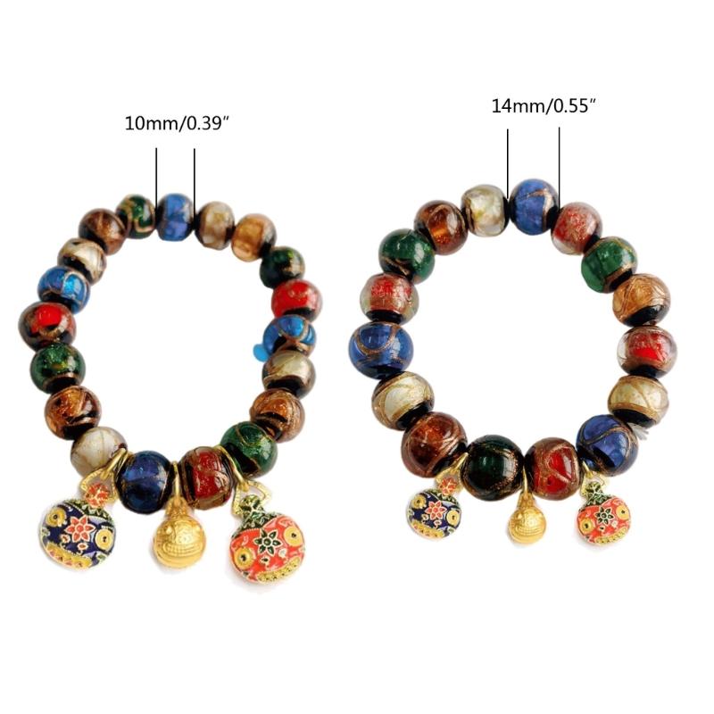 Beads Jewelry Incenses Ashes Glaze Bracelet Beads Bangles Gift for Women Girls