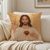 Classic Religious Art JJesus Christ Cushion Cover Pillowcase Antidustmite Living Room Sofa Decor Cushion Room