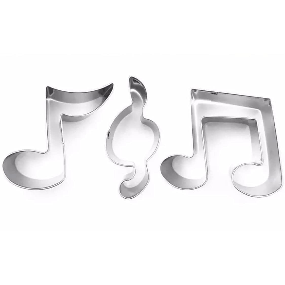 

Set of 3 Cookie Cutter, Musical Note, Musical Instrument, Baking, Confectionery, Cute, Baked Goods, Musical Note