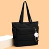 Women's Shoulder Bag Large Capacity Handbag Solid Color Commuter Bag