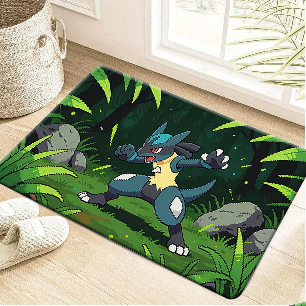 Pokemon Psyduck Cute Cartoon Print Non-slip Doormat Soft Floor Mat for Home Decor 40x60cm