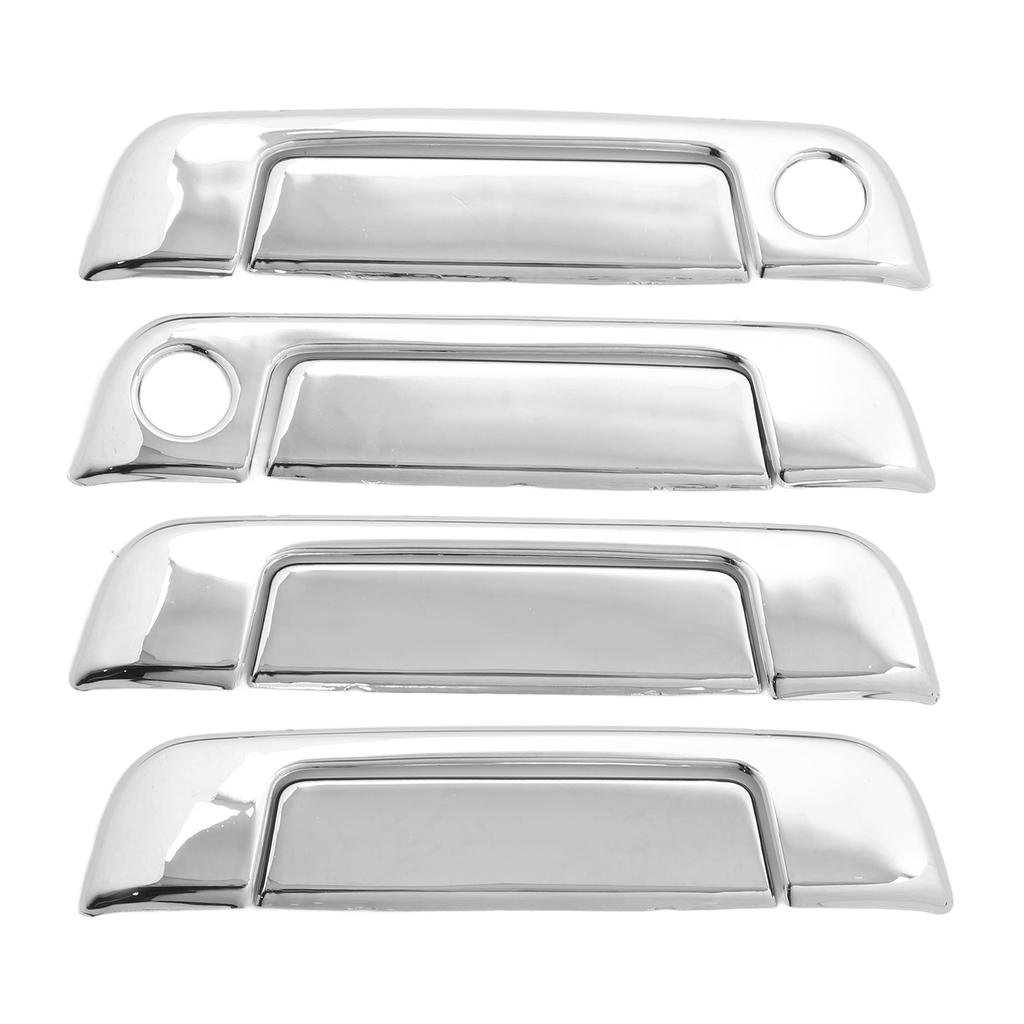 4Pcs Car Exterior Door Handle Cover ABS Chrome Weatherproof Replacement for BMW E36 3-Series E34 5-Series E32 7-Series