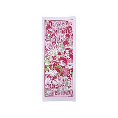 Demon Slayer: Kimetsu No Yaiba Character Illustrated Tenugui Cotton Towel - Made In Japan