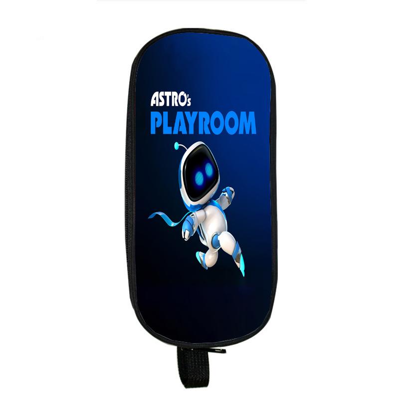 

Сумка-карандаш Astro Bot для школьников с большой вместимостью, многофункциональный пенал для хранения канцелярских принадлежностей, милый пенал для детей, мальчиков и девочек 17