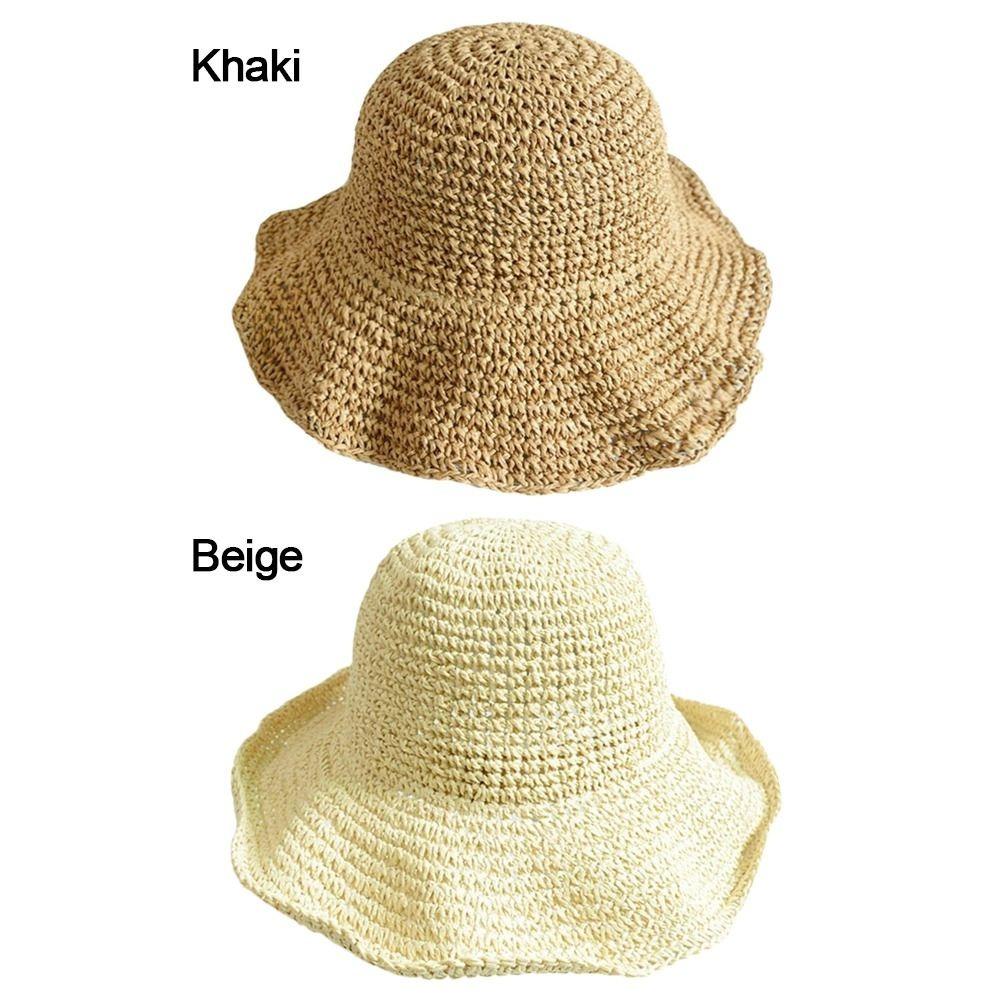 UV Protection Summer Sun Hat Wide Brim Women Fisherman Hat  for Outdoor Travel Trendy Look