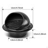 Air Vent Outlet Home DIY Full Protection Flue Cover Stainless Steel Cap Ducting Extractor