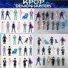 12 Stück/Set Kpop Dämonenjäger Actionfigur Spielzeug Derpys Tiger Rumi Mira Zoey Sussy Figur Puppe für Fans Geschenk Geburtstagsgeschenk