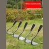 Manganese Steel Hoe: Traditional Agricultural Tool for Planting, Weeding, and Shoveling.