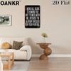 I Wear All Black To Remind You Not To Mess With Me Because I'm Already Dressed For Your Funeral, 2D Flat Decor Metal Tin Sign