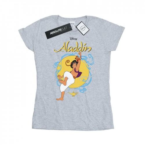 Disney Womens/Ladies Aladdin Rope Swing Cotton T-Shirt