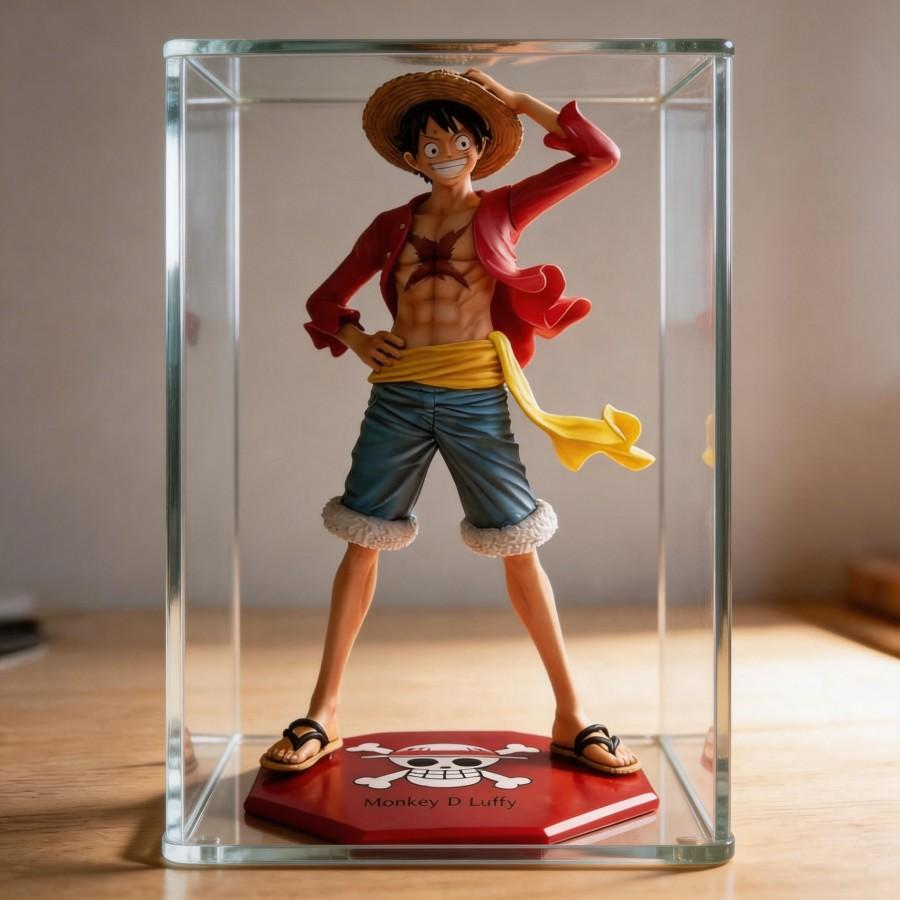 Anime One Piece Monkey D. Luffy Action Figure Collectible Model Toy 24cm, High Quality, Detailed Craftsmanship