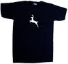 Prancing Deer V-Neck T-Shirt