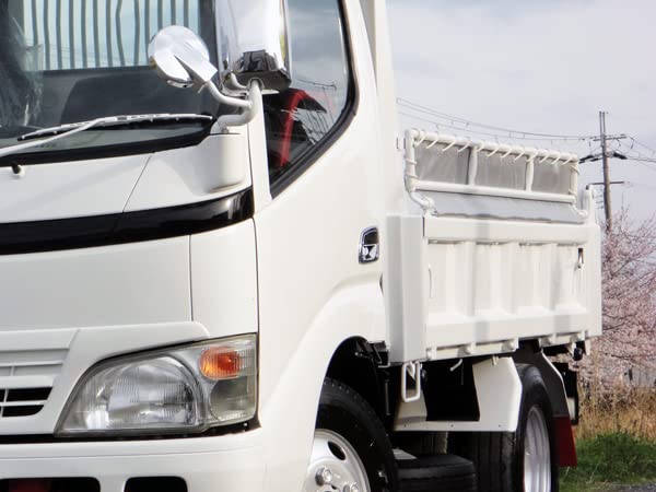 Chrome Door Handle Covers with Hino TRISTAR'S 4-Piece (Compatible Dutro/Toyota Dyna/Toyoace)