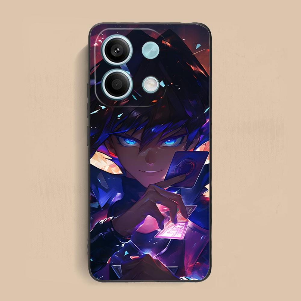 Yugioh Seto Kaiba Phone Case for Xiaomi Redmi Note 14 13 12 11 S Pro Plus 4G 5G Soft TPU Shockproof Cover