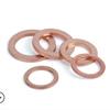 M5 M6 M8 M10 M12 M14 M16 M18 M20 M22 M24 Solid Pure Copper Oil Plugs Washer O-ring Gasket Motorcycle Sump Flat Sealing Spacers