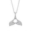 S925 Sterling Silver 5.2mm DIY Fishtail Mermaid Necklace Clavicle Chain