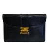 Business Bag Leather Lizard Clutch Bag Black Lizard Women Used