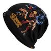 Winter Warm Women Unisex Knitted Hats Unisex Adult Hazbin Hotels Logo Skullies Beanies Caps Anime Comedy America Bonnet Hats