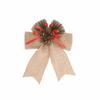 Checkered Ribbon Christmas Bows Buffalo Plaid Ribbon Bowknot Buffalo Plaid Bows  Holiday Party