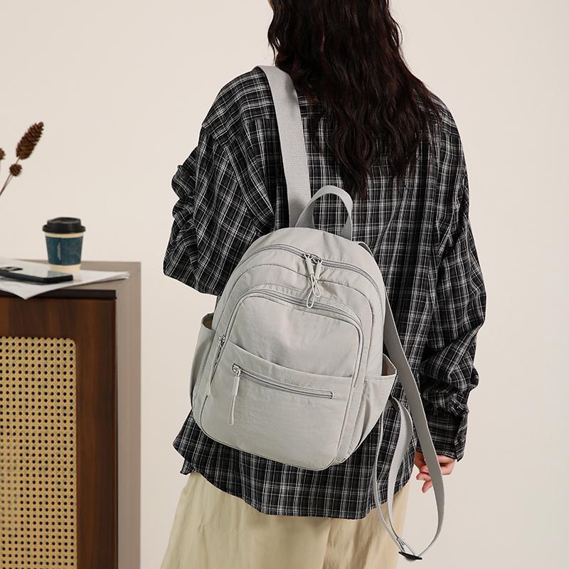 Mini Nylon Backpack Small Travel Backpack Portable Travel Backpack and Multi Pocket Design Suitable for Daily Commute Work Shopping and Short Trips