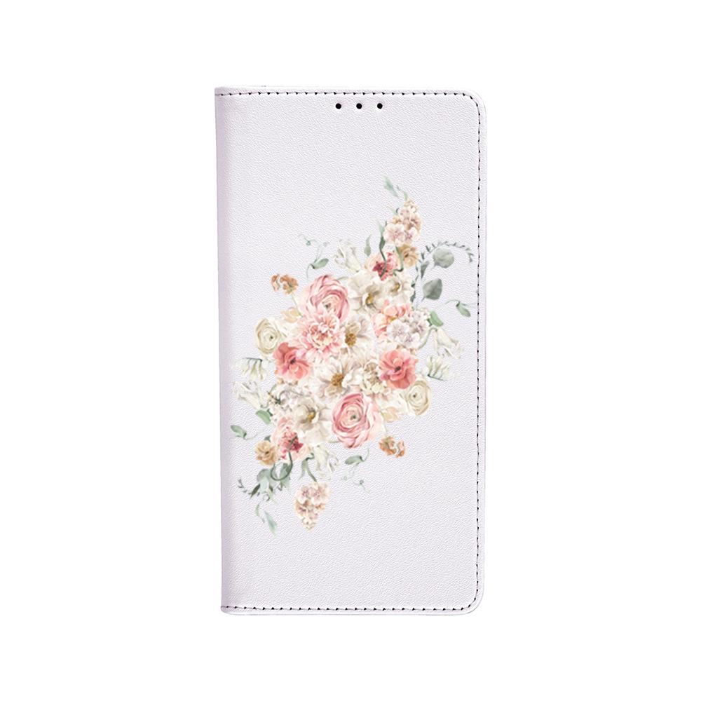 Itel City 100 Flip Phone Leather Case with Creative Floral Design