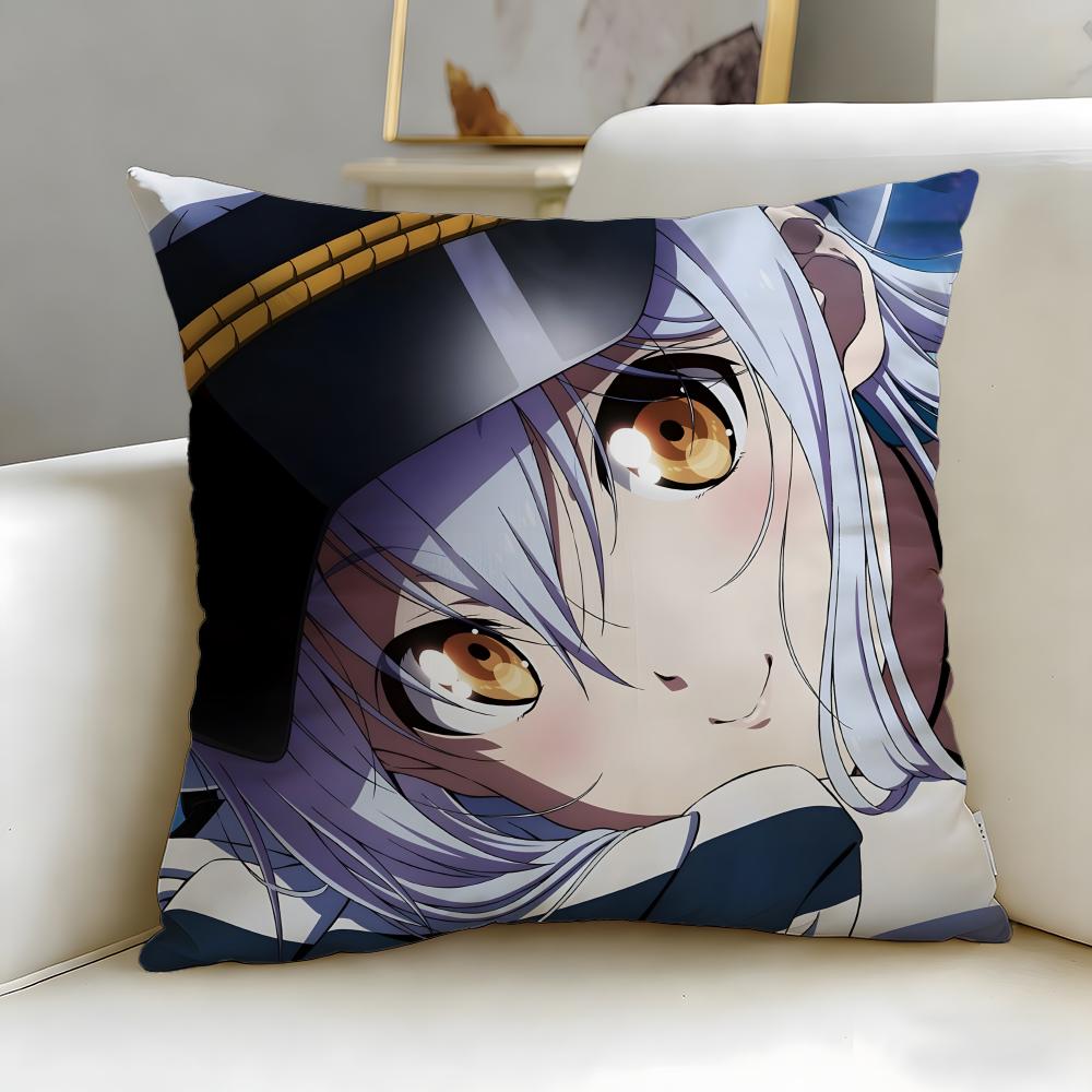 mystery anime ISLAND Cushion Cover Soft  EasyWash Pillow Case  Versatile for Couch Bed Travel and Office
