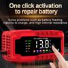 12V 6A Smart Repair Battery Charger LCD Display Smart Fast Charger Car Battery Maintainer Automotive Tools