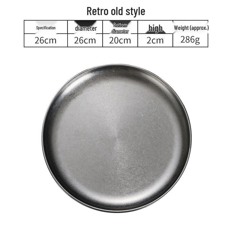 

Retro Korean Style Melamine Serving Plate