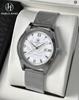 TOP Brand Men's Watch Business Calendar High quality Stainless Steel Watch Student Fashion Quartz Clock Watches Has Box