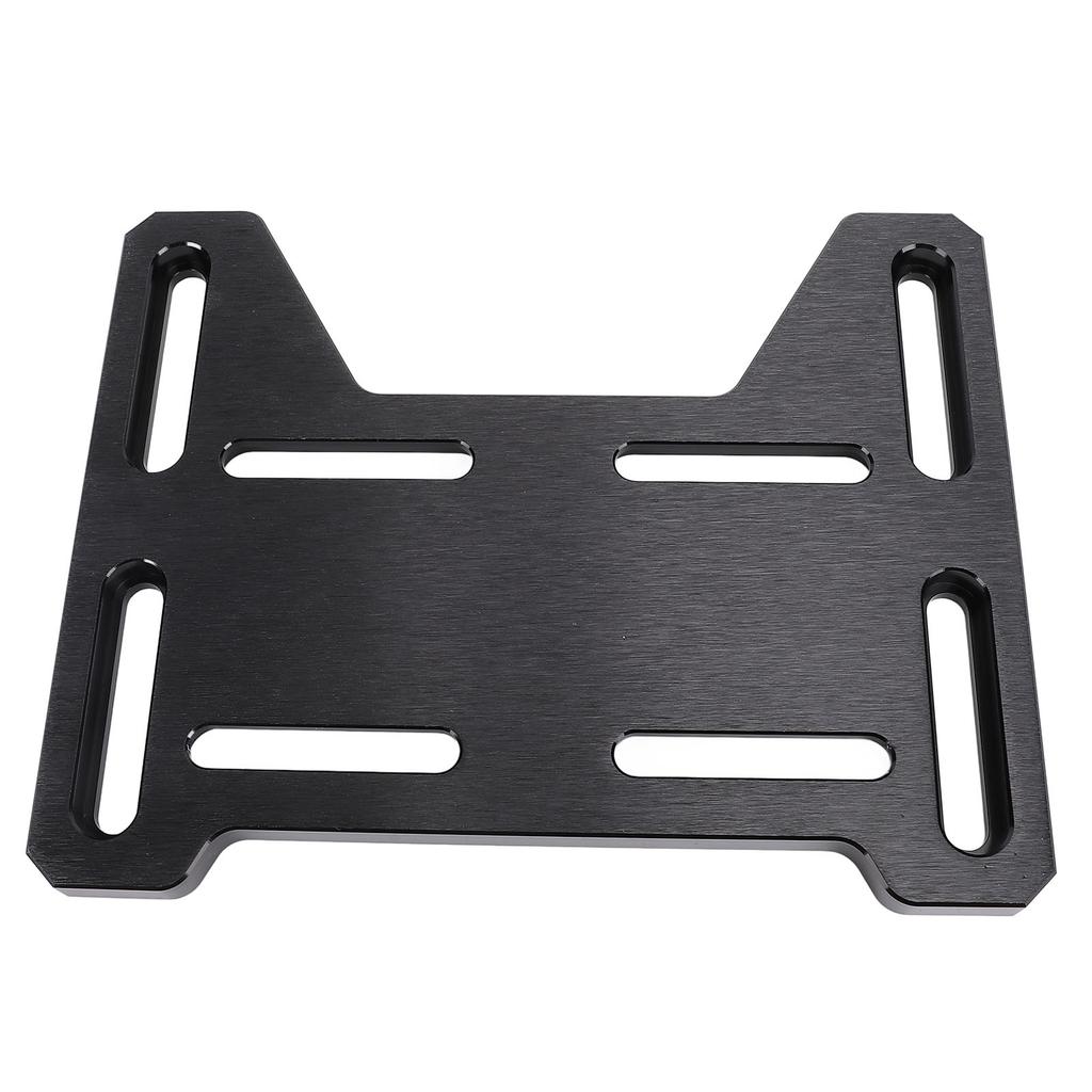 Nastavitelný adaptér držáku motoru s hardwarem Hliník Vysoká tvrdost Dlouhá životnost pro Mini Bike Go Kart Černý